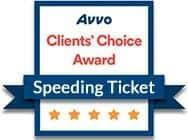 Arizona's Traffic Pros Awarded Avvo Client Choice Speeding Ticket