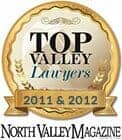 Speeding Ticket Attorney Chris Rike Awarded Top Valley Lawyers 2011 & 2012 North Valley Magazine